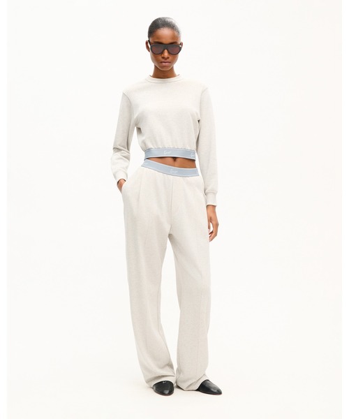 KENZO(ケンゾー)の「'KENZO Signature' エラスティック パンツ イン コットン(その他パンツ・レディース・グレー系その他・SMALL/X-SMALL)」の4枚目の写真