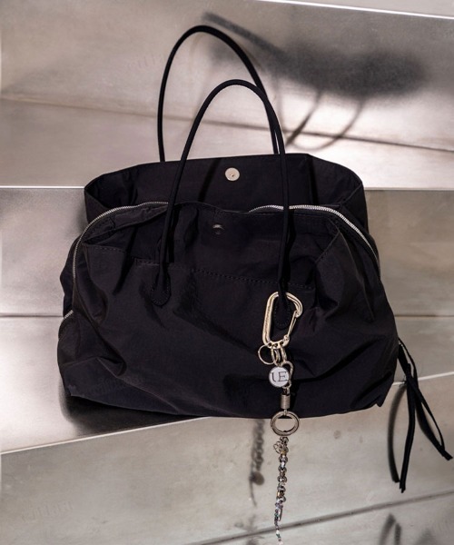 Dalfwin（ダールフィン）の「韓国ファッション ナイロントートバッグ（トートバッグ・レディース・ブラック・ONE SIZE）」の8枚目の写真