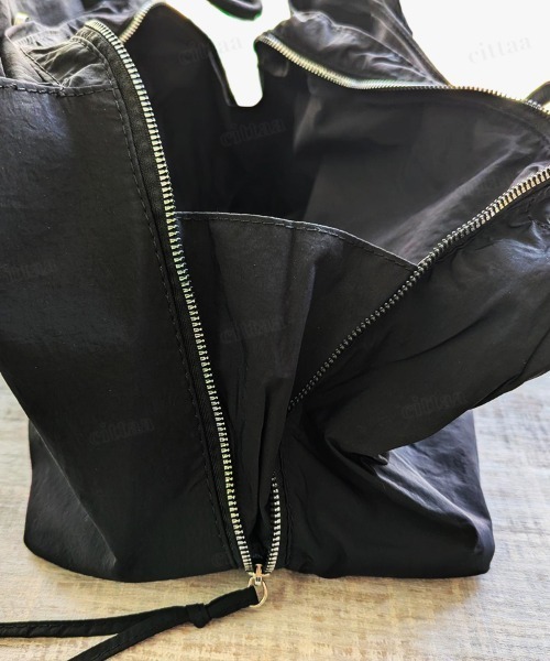 Dalfwin（ダールフィン）の「韓国ファッション ナイロントートバッグ（トートバッグ・レディース・ブラック・ONE SIZE）」の11枚目の写真