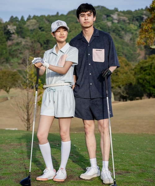 IRISHMAN（アイリッシュマン）の「RELAX AIR PILE SHORTS（MENS（その他パンツ・メンズ・アイボリー/ネイビー・L/M）」の20枚目の写真