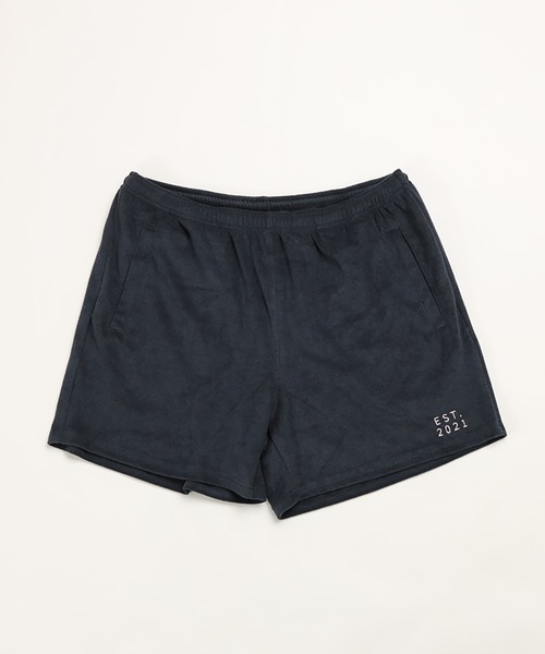 IRISHMAN（アイリッシュマン）の「RELAX AIR PILE SHORTS（MENS（その他パンツ・メンズ・アイボリー/ネイビー・L/M）」の7枚目の写真