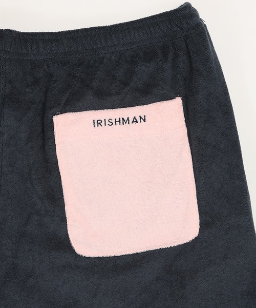 IRISHMAN（アイリッシュマン）の「RELAX AIR PILE SHORTS（MENS（その他パンツ・メンズ・アイボリー/ネイビー・L/M）」の9枚目の写真