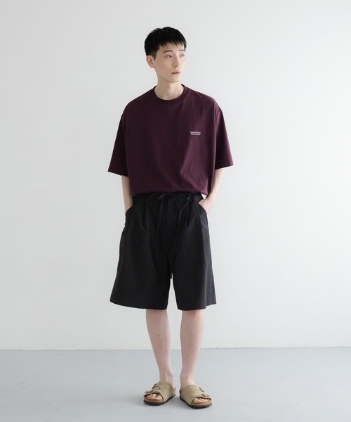 LOWRYS FARM(ローリーズファーム)の「UVケア機能付【LFM(U)】2タックバルーンハーフパンツ 768991(その他パンツ・メンズ・ブラック/ブラウン/グレー・MEDIUM/LARGE)」の4枚目の写真