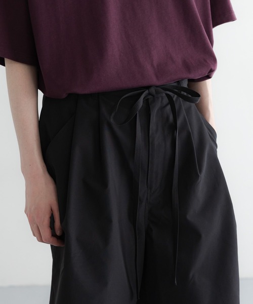 LOWRYS FARM(ローリーズファーム)の「UVケア機能付【LFM(U)】2タックバルーンハーフパンツ 768991(その他パンツ・メンズ・ブラック/ブラウン/グレー・MEDIUM/LARGE)」の9枚目の写真