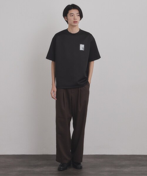 tk.TAKEO KIKUCHI（ティーケータケオキクチ）の「バックブルームTシャツ（Tシャツ/カットソー・メンズ・ブルーグリーン/ブラック/ホワイト・03/02）」の10枚目の写真