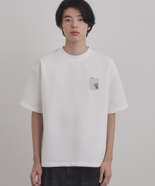 tk.TAKEO KIKUCHI（ティーケータケオキクチ）の「バックブルームTシャツ（Tシャツ/カットソー・メンズ・ブルーグリーン/ブラック/ホワイト・03/02）」の17枚目の写真