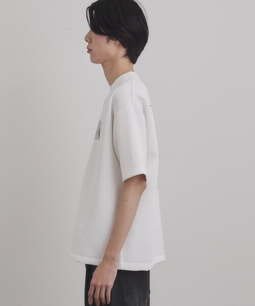 tk.TAKEO KIKUCHI（ティーケータケオキクチ）の「バックブルームTシャツ（Tシャツ/カットソー・メンズ・ブルーグリーン/ブラック/ホワイト・03/02）」の18枚目の写真