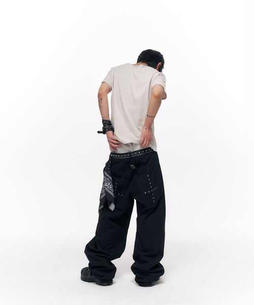 SCHISM INDUCING(スキズムインデューシング)の「CROSS CROPPED T SHIRT LIGHT GREY(Tシャツ/カットソー・レディース・その他・LARGE/MEDIUM)」の10枚目の写真