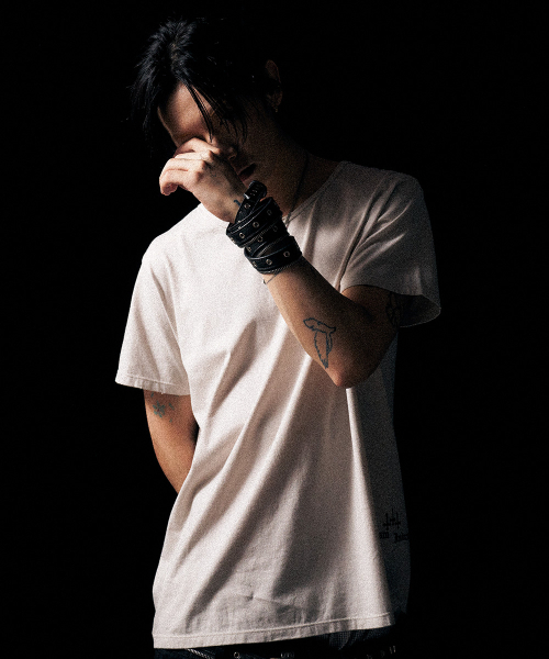 SCHISM INDUCING(スキズムインデューシング)の「CROSS CROPPED T SHIRT LIGHT GREY(Tシャツ/カットソー・レディース・その他・LARGE/MEDIUM)」の21枚目の写真