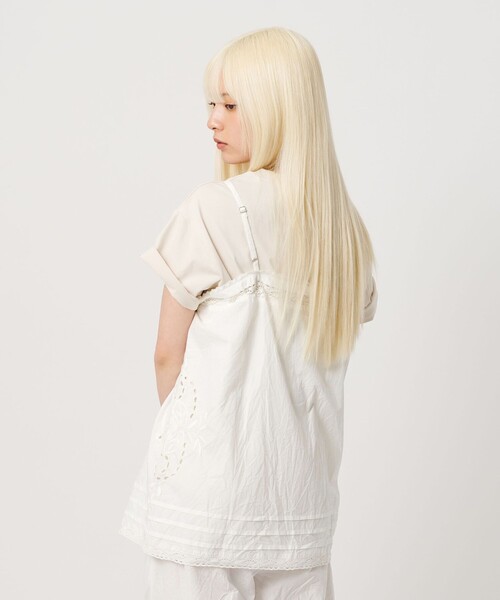 BEAUTY&YOUTH UNITED ARROWS（ビューティーアンドユースユナイテッドアローズ）の「＜par&escala＞MARGARITA キャミソール（キャミソール・レディース・ホワイト・S）」の7枚目の写真