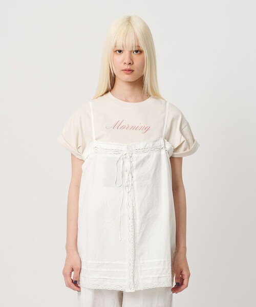 BEAUTY&YOUTH UNITED ARROWS（ビューティーアンドユースユナイテッドアローズ）の「＜par&escala＞MARGARITA キャミソール（キャミソール・レディース・ホワイト・S）」の9枚目の写真