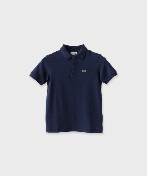 LACOSTE(ラコステ)の「LACOSTE/ラコステ ボーイズ ポロシャツ /947354-02M,947354-HBP,947354-K96,947354-UGW,947354-W8L(ポロシャツ・キッズ・ホワイト/ネイビー/ブラック・S/M/XL/L)」の3枚目の写真