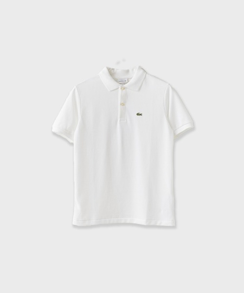 LACOSTE(ラコステ)の「LACOSTE/ラコステ ボーイズ ポロシャツ /947354-02M,947354-HBP,947354-K96,947354-UGW,947354-W8L(ポロシャツ・キッズ・ホワイト/ネイビー/ブラック・S/M/XL/L)」の1枚目の写真