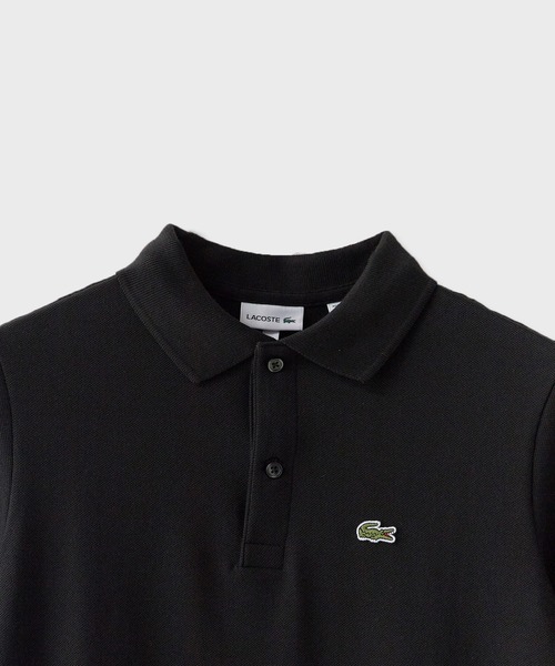 LACOSTE(ラコステ)の「LACOSTE/ラコステ ボーイズ ポロシャツ /947354-02M,947354-HBP,947354-K96,947354-UGW,947354-W8L(ポロシャツ・キッズ・ホワイト/ネイビー/ブラック・S/M/XL/L)」の4枚目の写真