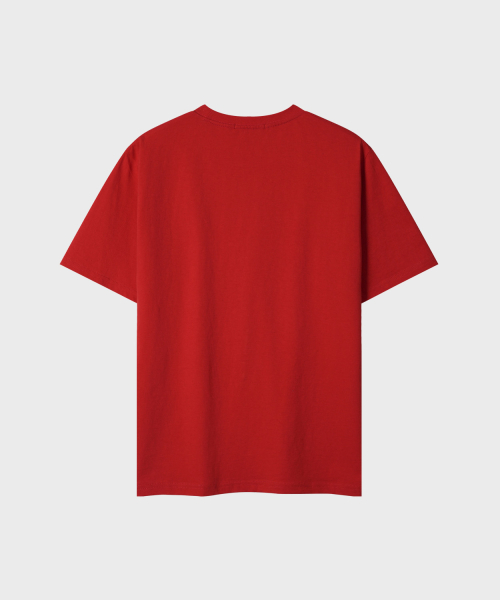 LEIRE（ルアール）の「90年代ビンテージフィットウォッシュドTシャツ[レッド]（Tシャツ/カットソー・メンズ・その他・MEDIUM/X-LARGE/LARGE/2XL）」の8枚目の写真