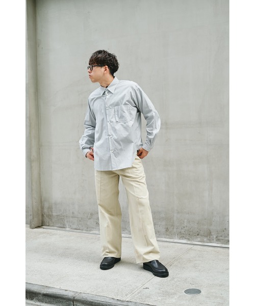 STEAF（スティーフ）の「MEADOW DENIM PANTS（デニムパンツ・メンズ・ベージュ/インディゴブルー・MEDIUM/LARGE）」の13枚目の写真