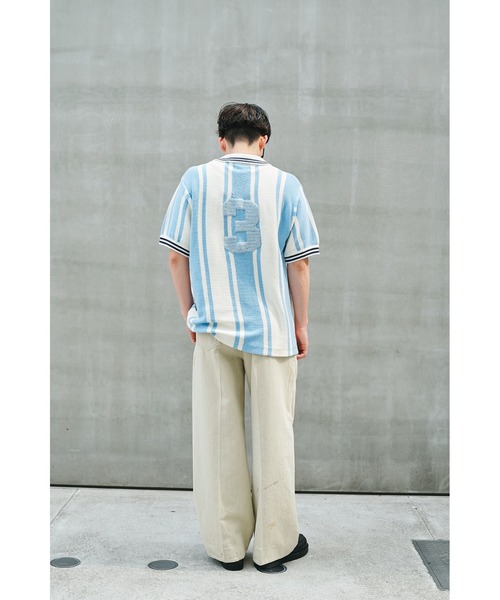 STEAF（スティーフ）の「MEADOW DENIM PANTS（デニムパンツ・メンズ・ベージュ/インディゴブルー・MEDIUM/LARGE）」の16枚目の写真