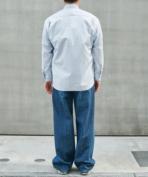 STEAF（スティーフ）の「MEADOW DENIM PANTS（デニムパンツ・メンズ・ベージュ/インディゴブルー・MEDIUM/LARGE）」の11枚目の写真