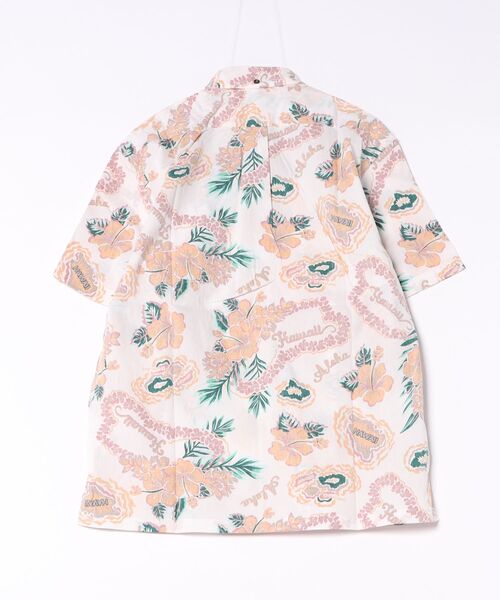 Kahiko(カヒコ)の「【Kahiko】ナアレフMEN'Sシャツ(シャツ/ブラウス・メンズ・グリーン/ホワイト・FREE)」の4枚目の写真