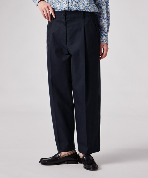 Paul Smith(ポールスミス)の「ウィメンズ カーヴィ トラウザーズ / 265012 397T(チノパンツ・レディース・ライトベージュ/ネイビー・40/38)」の13枚目の写真