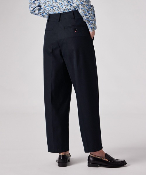 Paul Smith(ポールスミス)の「ウィメンズ カーヴィ トラウザーズ / 265012 397T(チノパンツ・レディース・ライトベージュ/ネイビー・40/38)」の14枚目の写真