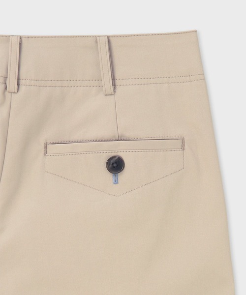 Paul Smith(ポールスミス)の「ウィメンズ カーヴィ トラウザーズ / 265012 397T(チノパンツ・レディース・ライトベージュ/ネイビー・40/38)」の3枚目の写真