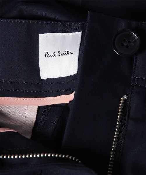 Paul Smith(ポールスミス)の「ウィメンズ カーヴィ トラウザーズ / 265012 397T(チノパンツ・レディース・ライトベージュ/ネイビー・40/38)」の7枚目の写真