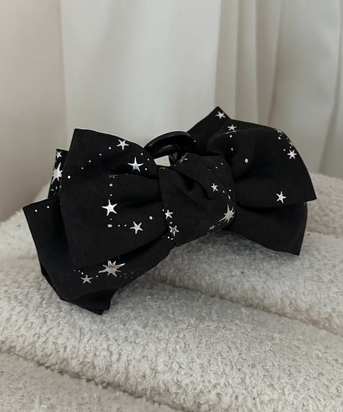 apres jour mignon(アプレジュールミニョン)の「【apresjour mignon×ARIAZ】星スタッズヘアクリップ(バレッタ/ヘアクリップ・レディース・ピンク/グレー/ブラック・ONESIZE)」の2枚目の写真
