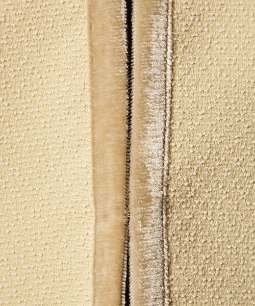Steven Alan（スティーブンアラン）の「＜Steven Alan＞ジャガード ブルゾン（ノーカラージャケット・レディース・ブラック/クリーム・M/S）」の10枚目の写真
