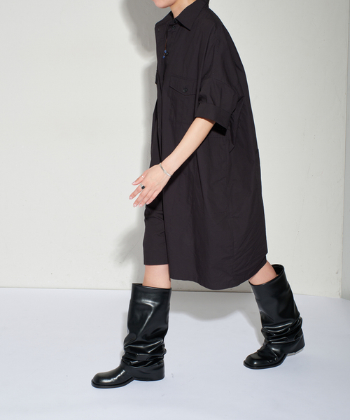 GRISE(グリーズ)の「《/WEB+一部店舗限定》GRISE4cmEDGE2WAYカバーブーツ(ブーツ・レディース・ブラック・SMALL/MEDIUM/X-LARGE/LARGE)」の5枚目の写真