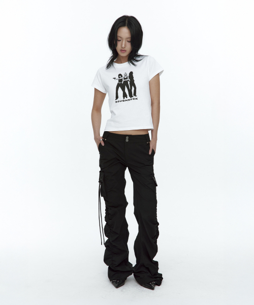 ROUGHNECK(ラフネック)の「Shirring Cargo Pants Black(その他パンツ・レディース・その他・SMALL/MEDIUM)」の9枚目の写真