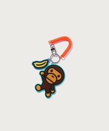 A BATHING APE(�A�x�C�V���O�G�C�v)��BABY MILO BANANA COIL KEYCHAIN(�L�[�z���_�[)