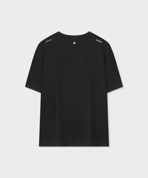 GRUNDEN（グルンデン）の「SMALL LOGO T-SHIRT (BLACK)_G26BUJTS05（Tシャツ/カットソー・レディース・その他・1/2/3/4）」の3枚目の写真