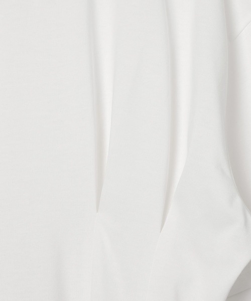 LEPSIM(レプシィム)の「タックペプラムデザインT 815993(Tシャツ/カットソー・レディース・オフホワイト/ブラウン/ブラック・FREE)」の12枚目の写真