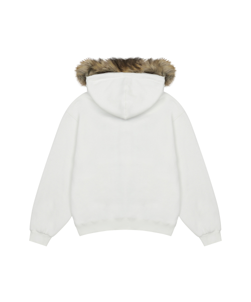 LUVISTRUE（ラヴイズトゥルー）の「FS LETTER HOOD ZIPUP(WHITE)（パーカー・レディース・その他・FREE）」の13枚目の写真