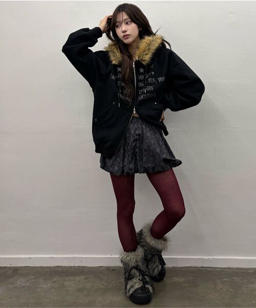 LUVISTRUE（ラヴイズトゥルー）の「FS LETTER HOOD ZIPUP(WHITE)（パーカー・レディース・その他・FREE）」の16枚目の写真