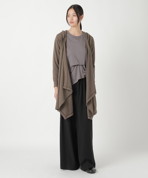 ZUCCa（ズッカ）の「COTTON RAYON / カットソー（スウェット・レディース・ライトグレー・M size）」の5枚目の写真