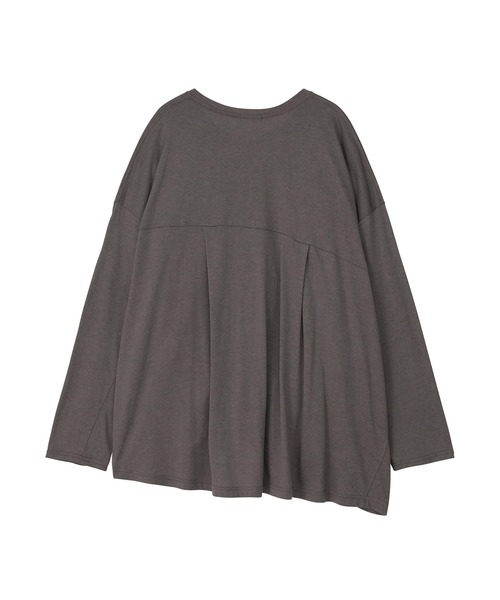 ZUCCa（ズッカ）の「COTTON RAYON / カットソー（スウェット・レディース・ライトグレー・M size）」の7枚目の写真