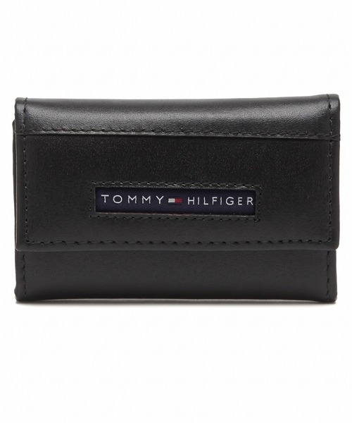 TOMMY HILFIGER(トミーヒルフィガー)の「TOMMY HILFIGER キーケース(キーケース/キーアクセサリー・メンズ・ブラック・FREE)」の1枚目の写真