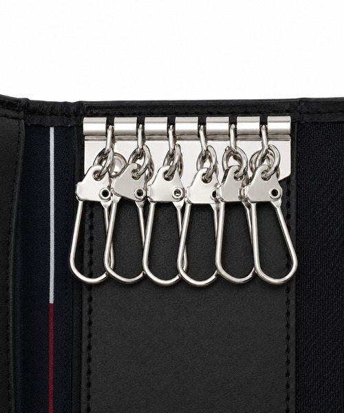 TOMMY HILFIGER(トミーヒルフィガー)の「TOMMY HILFIGER キーケース(キーケース/キーアクセサリー・メンズ・ブラック・FREE)」の8枚目の写真