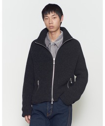 DRIVERS ZIP UP SWEATER