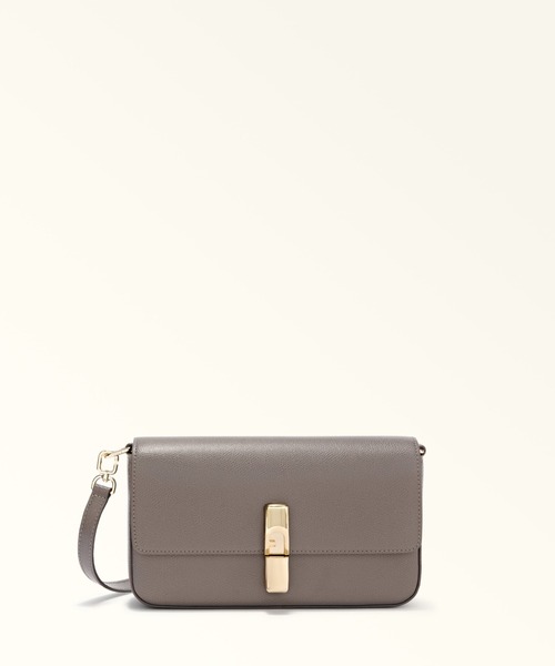FURLA(フルラ)の「フルラ イリデ (Furla Iride) クロスボディバッグ(ショルダーバッグ・レディース・ライトピンク/チャコールグレー/グリーン・ONE SIZE)」の1枚目の写真