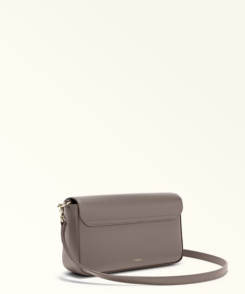 FURLA(フルラ)の「フルラ イリデ (Furla Iride) クロスボディバッグ(ショルダーバッグ・レディース・ライトピンク/チャコールグレー/グリーン・ONE SIZE)」の4枚目の写真