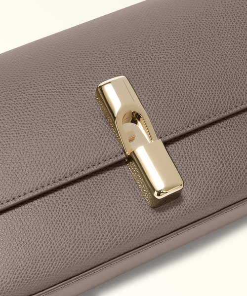 FURLA(フルラ)の「フルラ イリデ (Furla Iride) クロスボディバッグ(ショルダーバッグ・レディース・ライトピンク/チャコールグレー/グリーン・ONE SIZE)」の5枚目の写真