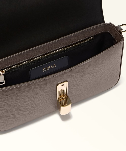 FURLA(フルラ)の「フルラ イリデ (Furla Iride) クロスボディバッグ(ショルダーバッグ・レディース・ライトピンク/チャコールグレー/グリーン・ONE SIZE)」の7枚目の写真