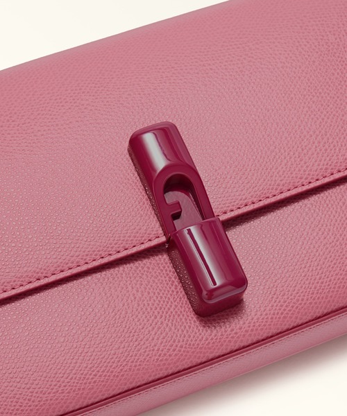 FURLA(フルラ)の「フルラ イリデ (Furla Iride) クロスボディバッグ(ショルダーバッグ・レディース・ライトピンク/チャコールグレー/グリーン・ONE SIZE)」の9枚目の写真