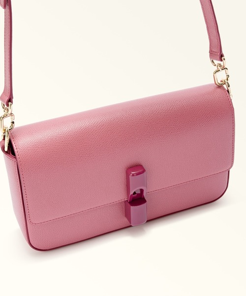 FURLA(フルラ)の「フルラ イリデ (Furla Iride) クロスボディバッグ(ショルダーバッグ・レディース・ライトピンク/チャコールグレー/グリーン・ONE SIZE)」の10枚目の写真