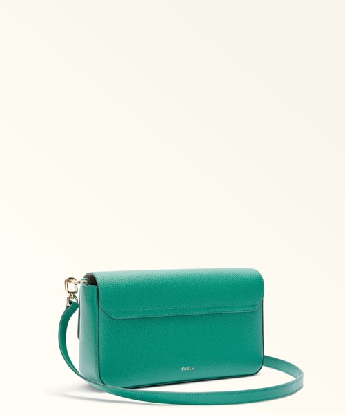 FURLA(フルラ)の「フルラ イリデ (Furla Iride) クロスボディバッグ(ショルダーバッグ・レディース・ライトピンク/チャコールグレー/グリーン・ONE SIZE)」の12枚目の写真