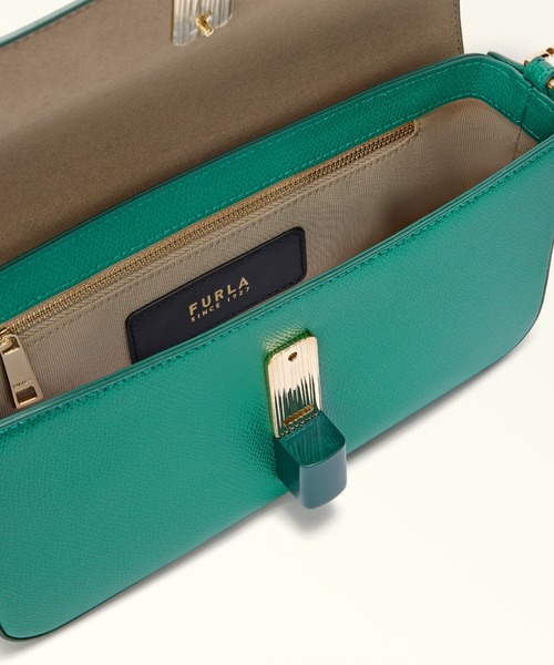FURLA(フルラ)の「フルラ イリデ (Furla Iride) クロスボディバッグ(ショルダーバッグ・レディース・ライトピンク/チャコールグレー/グリーン・ONE SIZE)」の15枚目の写真
