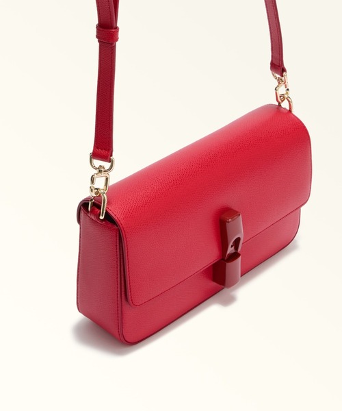 FURLA(フルラ)の「フルラ イリデ (Furla Iride) クロスボディバッグ(ショルダーバッグ・レディース・ライトピンク/チャコールグレー/グリーン・ONE SIZE)」の18枚目の写真